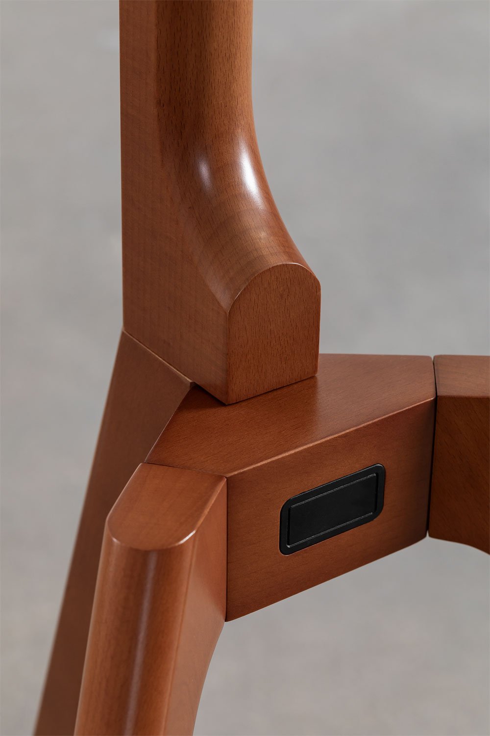 Curtiz Steel and Wood TV Tripod Floor Stand, gallery image 8