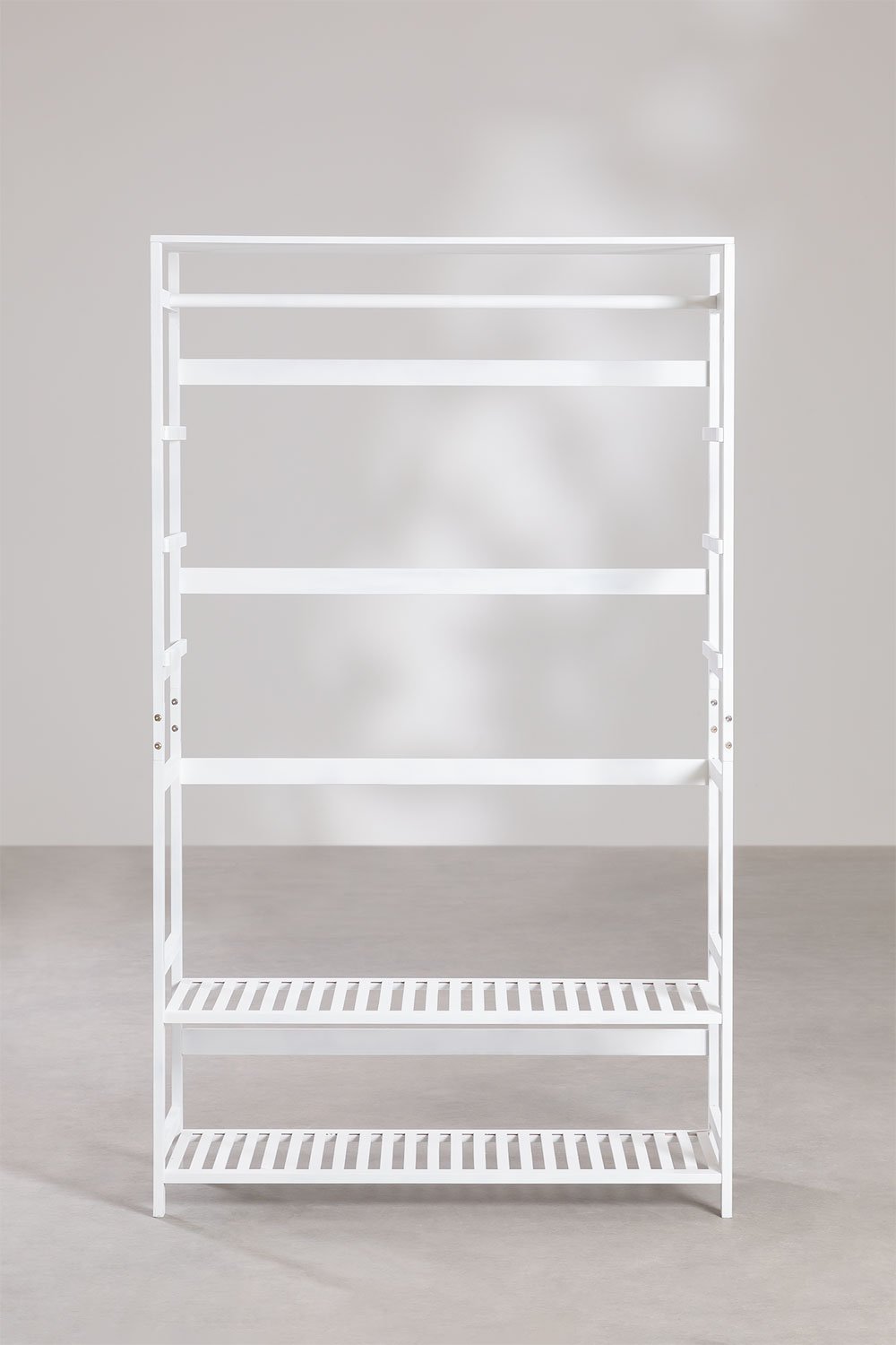 Krauford Bamboo Wood Open Wardrobe, gallery image 4