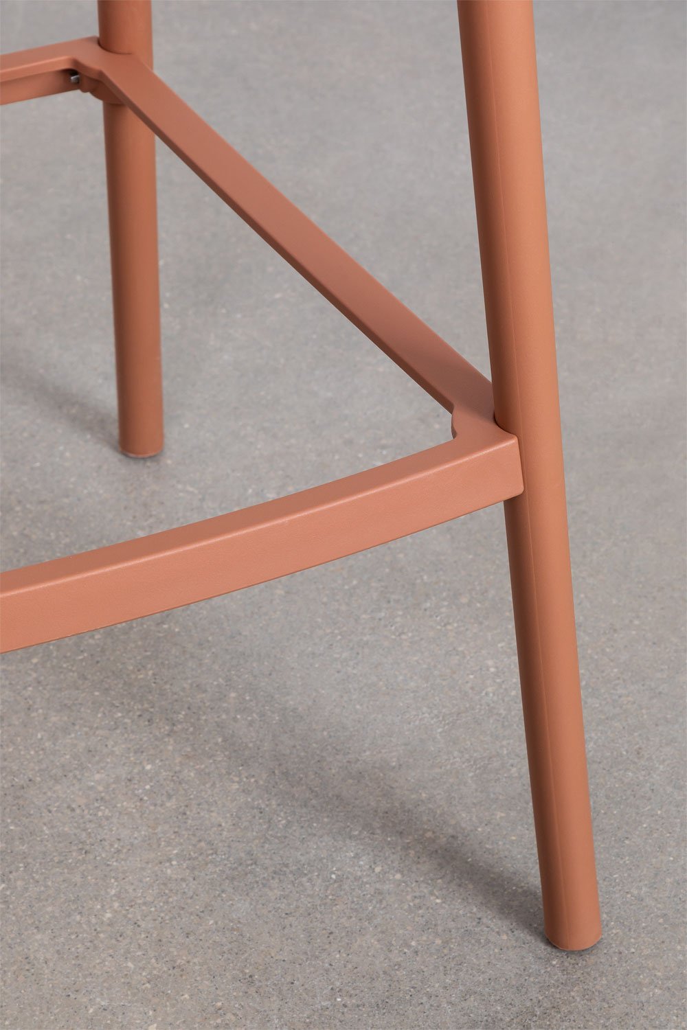 Ores high polypropylene garden stool, gallery image 7