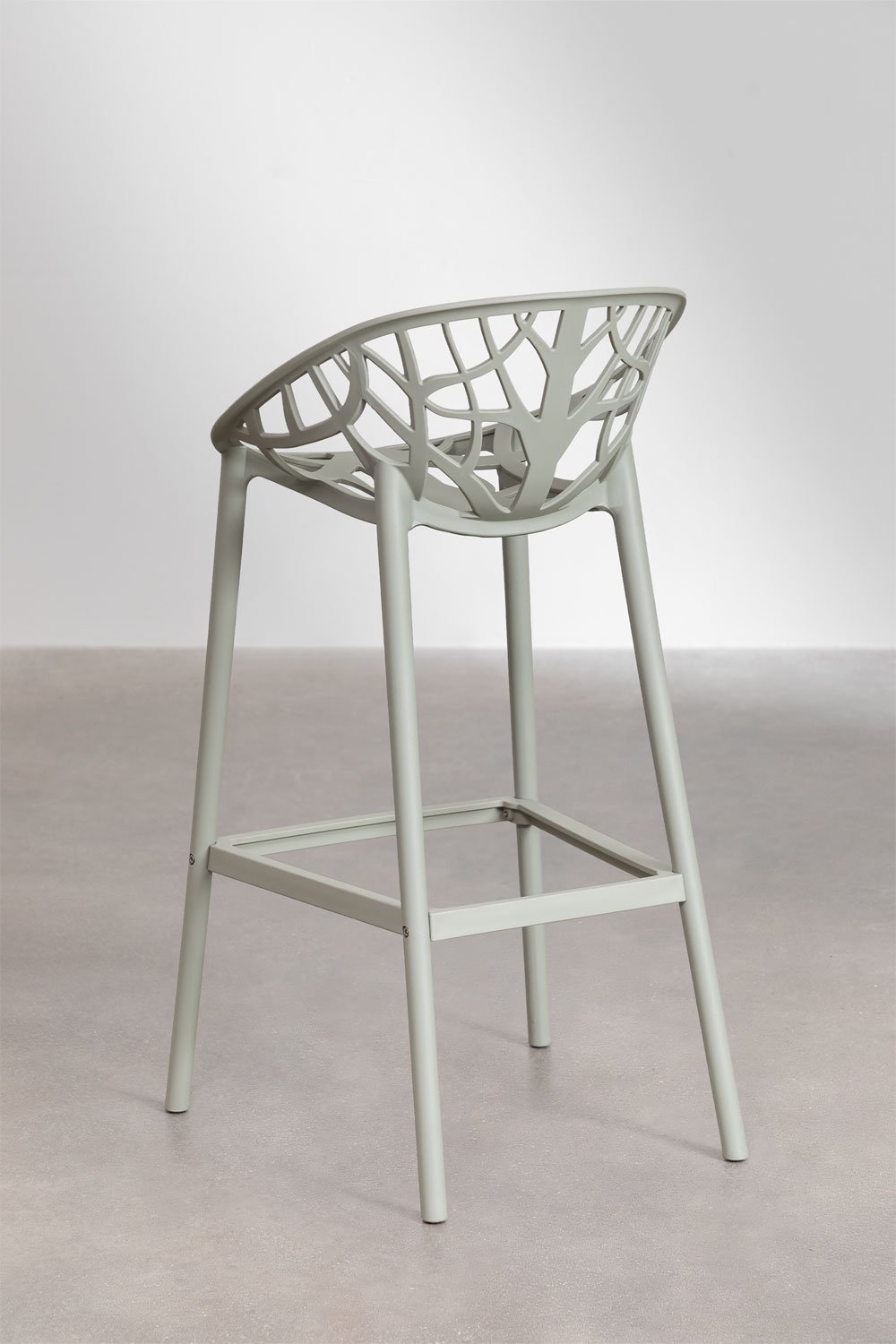 Pack of 4 Ores polypropylene high stools, gallery image 4