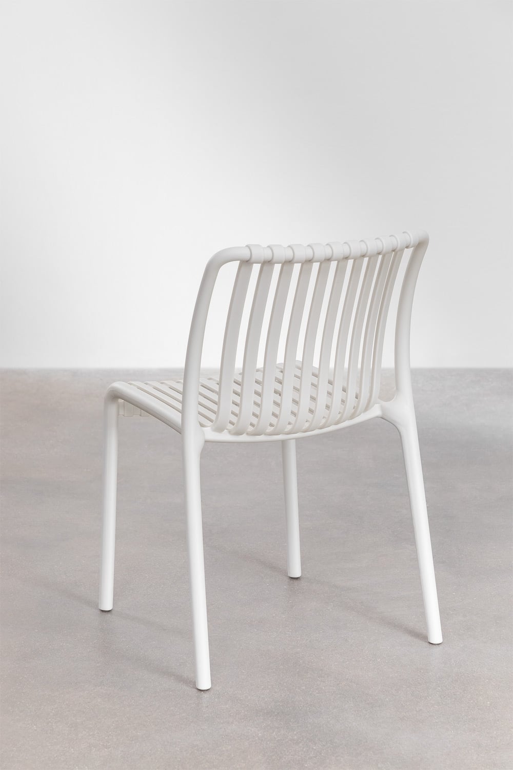 Stackable garden chair in polypropylene Wendell, gallery image 4