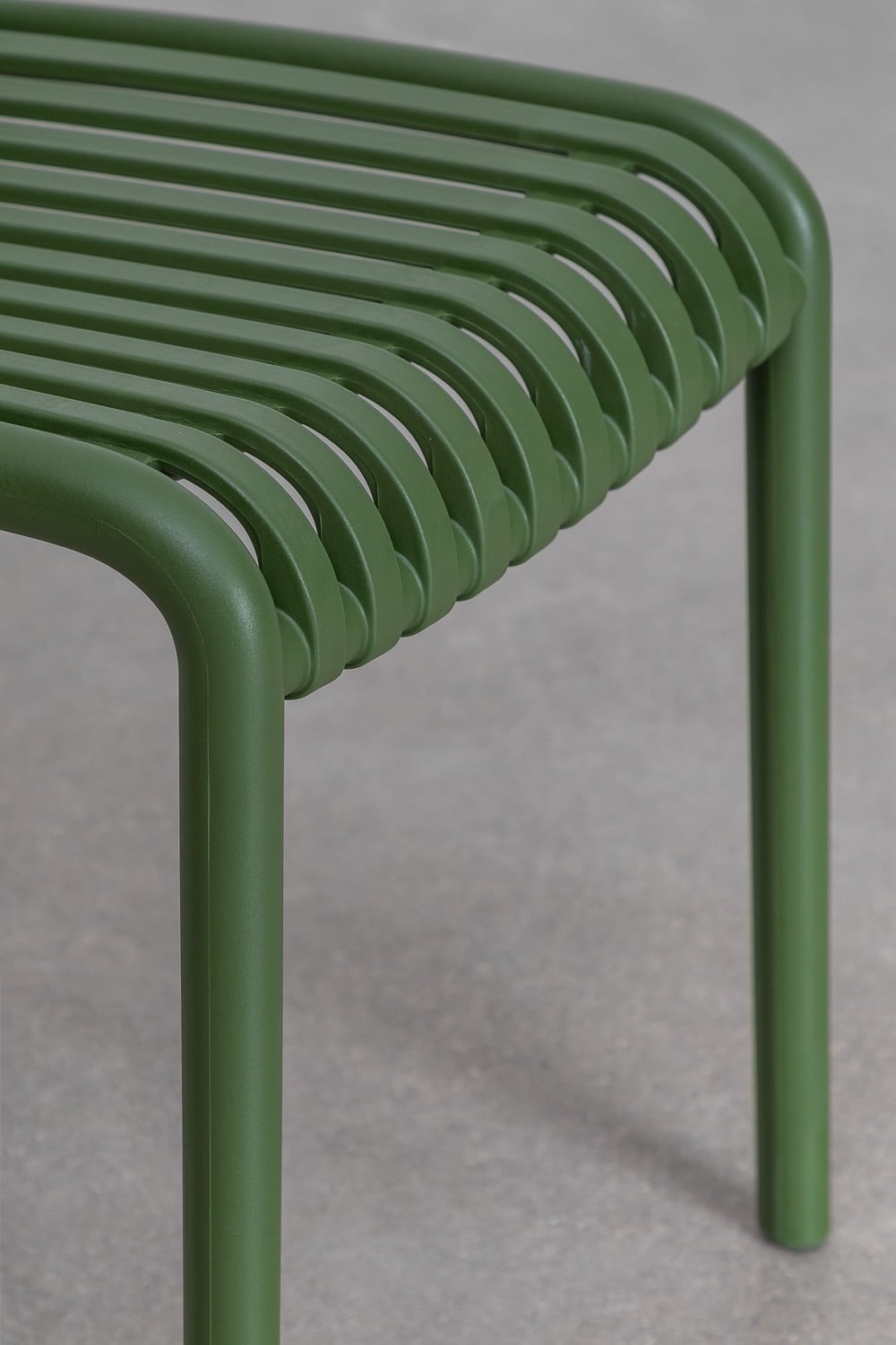 Pack of 2 Wendell polypropylene stackable garden chairs, gallery image 6