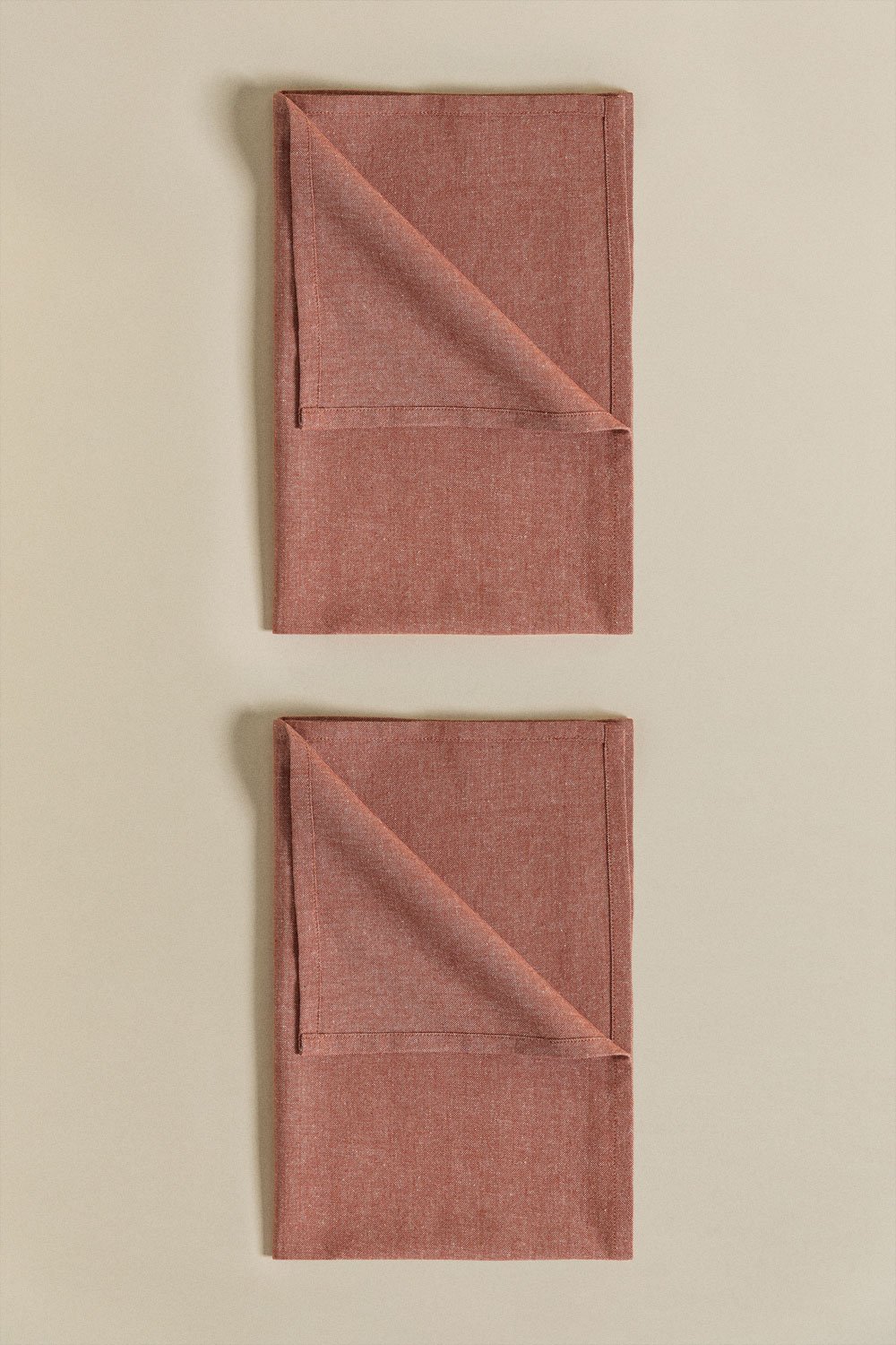 Set of 2 Dasiel cotton kitchen towels, gallery image 1