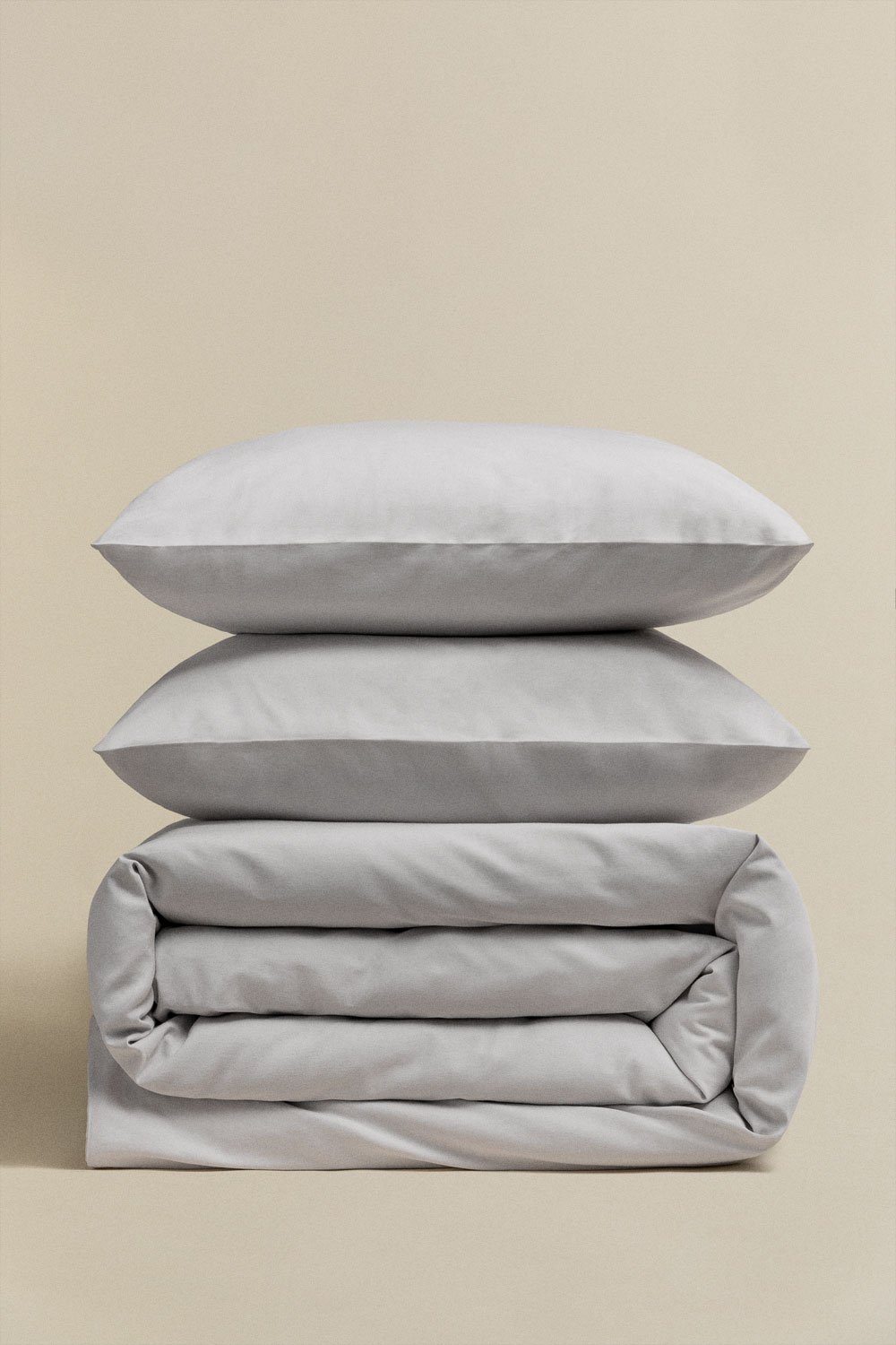 Lesia 180 thread count percale cotton duvet cover, gallery image 5