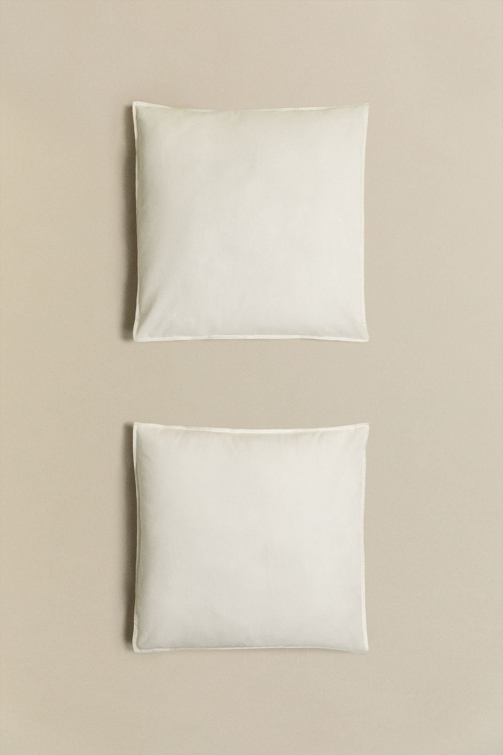 Set of 2 pillowcases in 160g/m² Sorana linen, gallery image 2