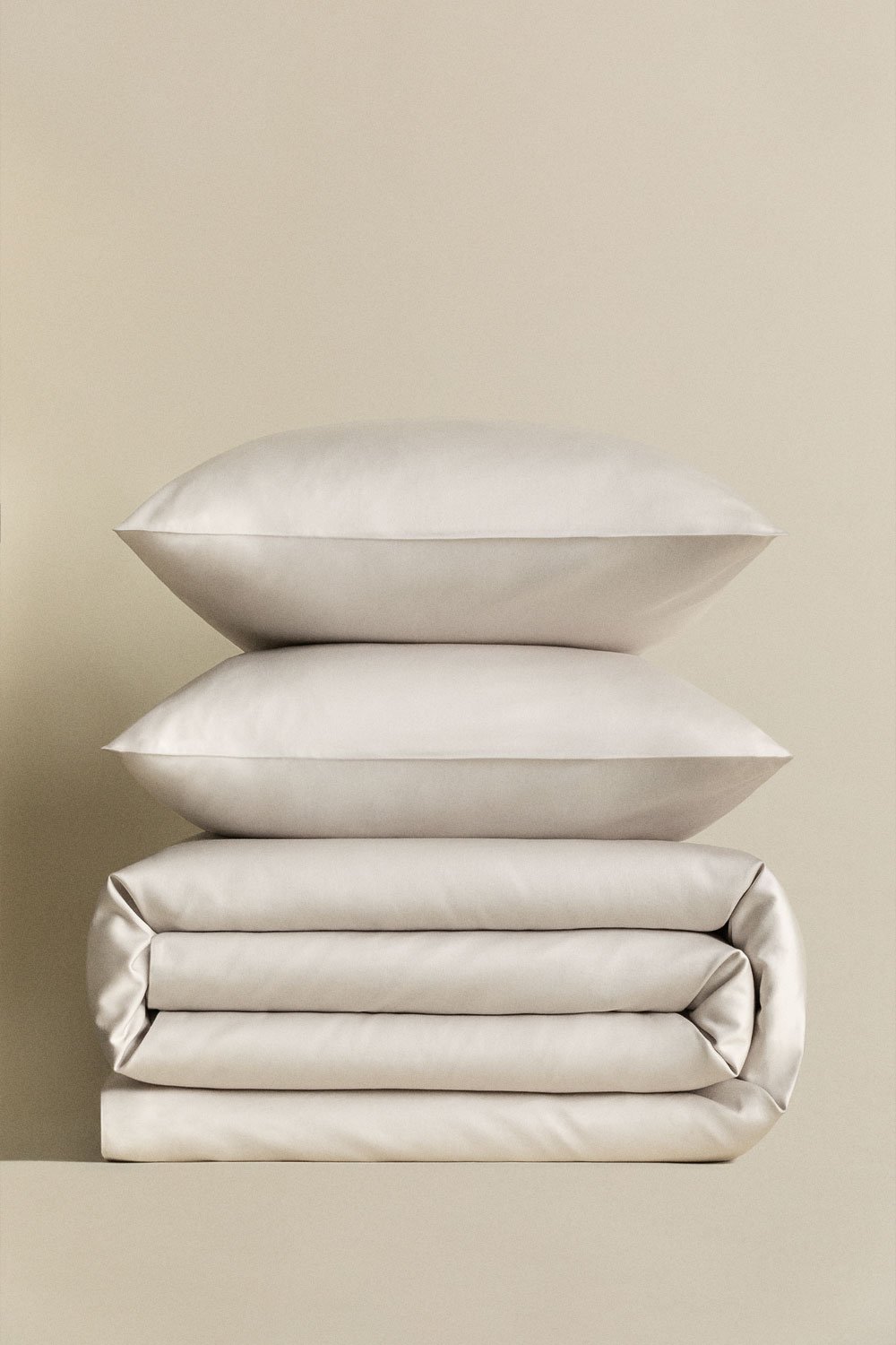 Sampras 300 thread count satin duvet cover, gallery image 6