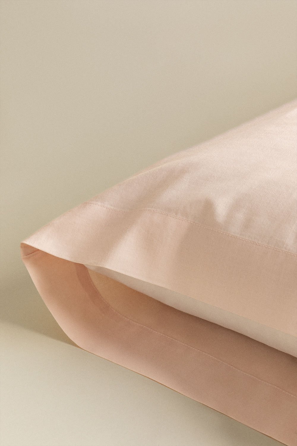 Agassi 180 thread count percale cotton pillowcase, gallery image 5