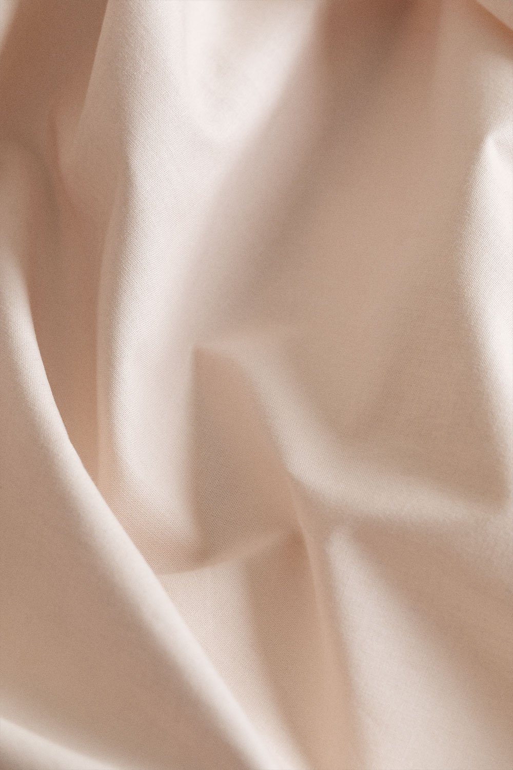 Lesia 180 thread count percale cotton top sheet, gallery image 4