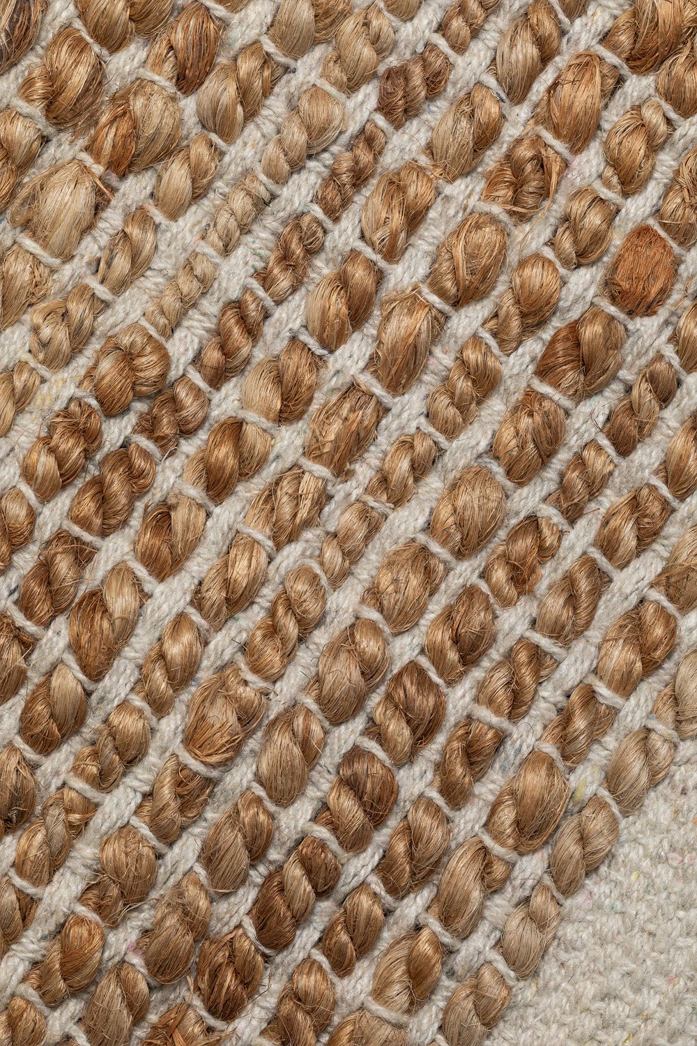 Rectangular rug 120x180 cm in natural jute Casard, gallery image 3