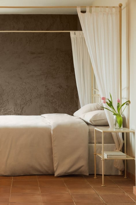 Sampras 300 thread count satin duvet cover