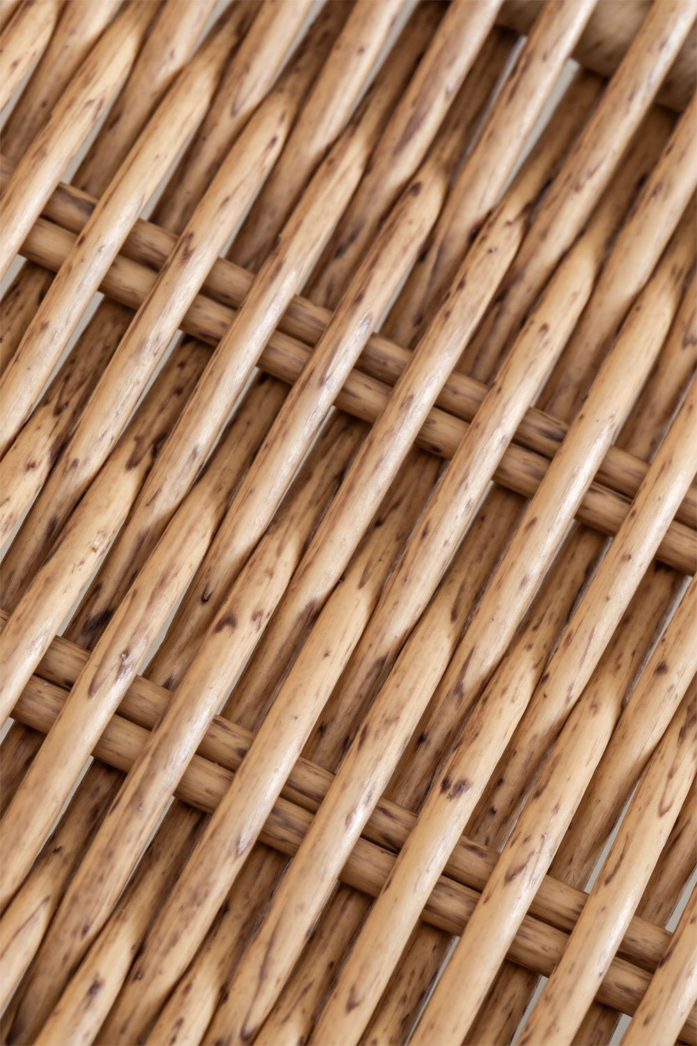 Pack of 2 stackable dining chairs in synthetic rattan Reiven, gallery image 7