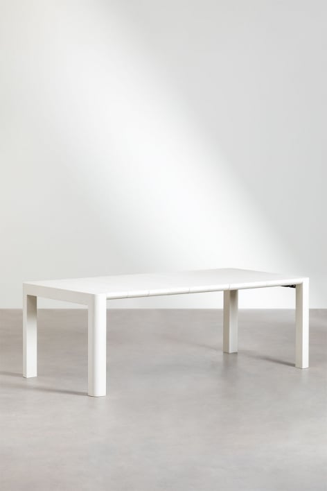 Arnadine Rectangular Dining Table - Gardenia White