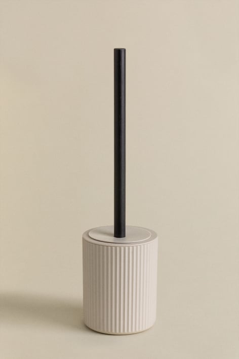 Toilet Brush in ABS and Ozene Bamboo