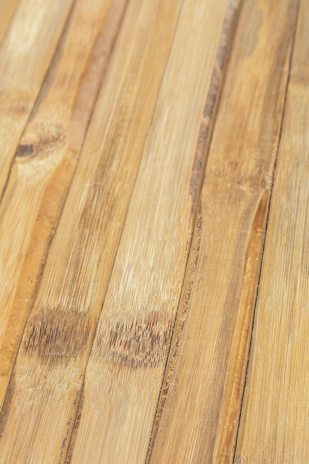 Solid bamboo store dining table