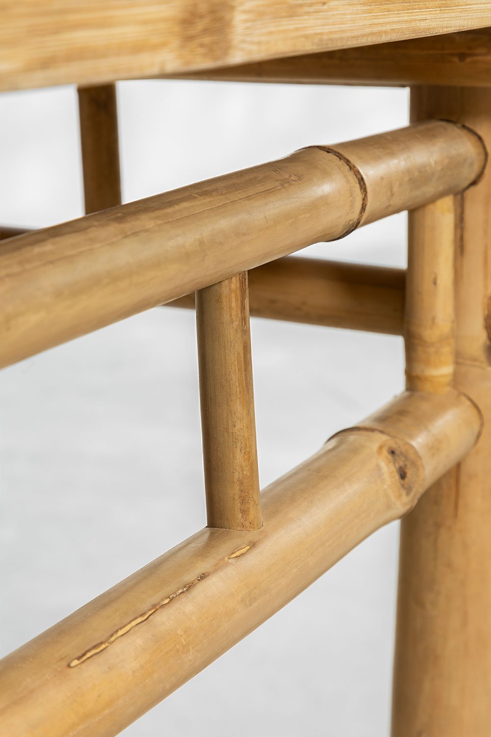 Set of Bamboo Garden Table and 4 Chairs Marilin SKLUM