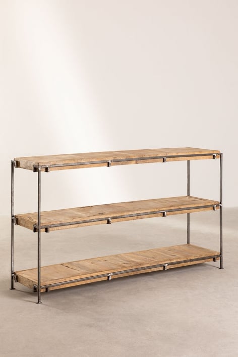 Inme Mango Wood 3 Shelf Shelf