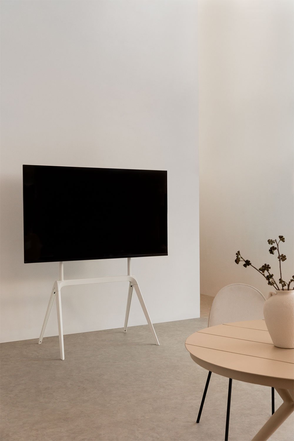 Steel tv stand discount