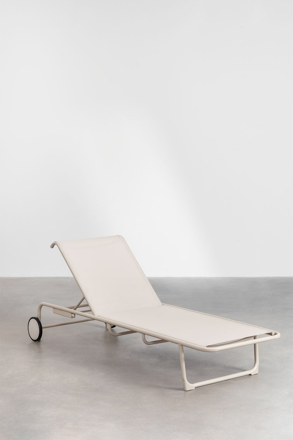 Leyanis aluminium reclining lounger, gallery image 2