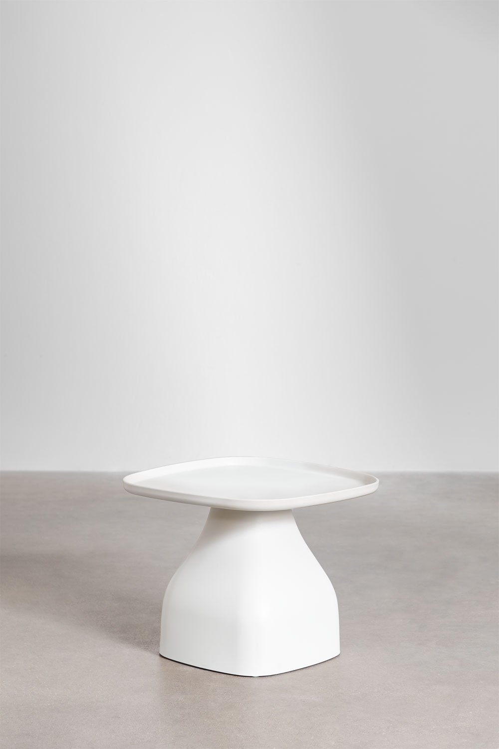 Square garden side table in polypropylene (48x48 cm) Jubarri        , gallery image 2