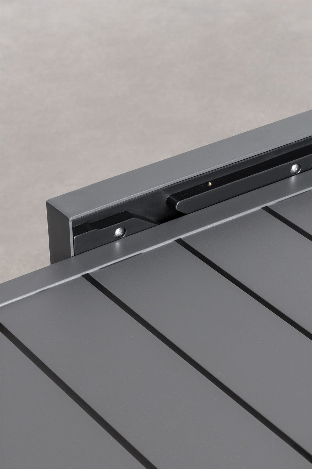 Starmi extendable garden table 90-180x90 cm aluminum, gallery image 5