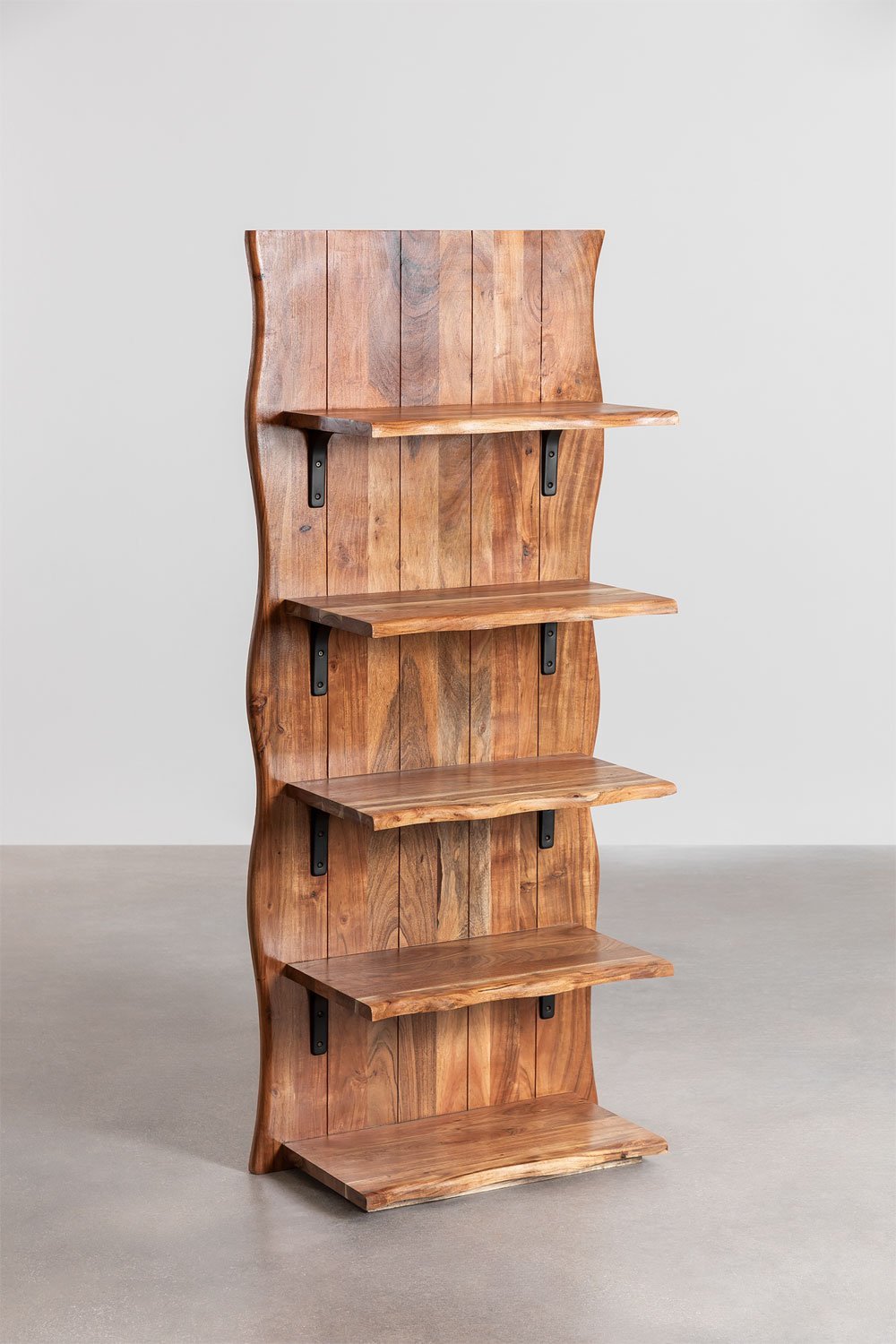 Yago Acacia Wood Shelving, gallery image 2