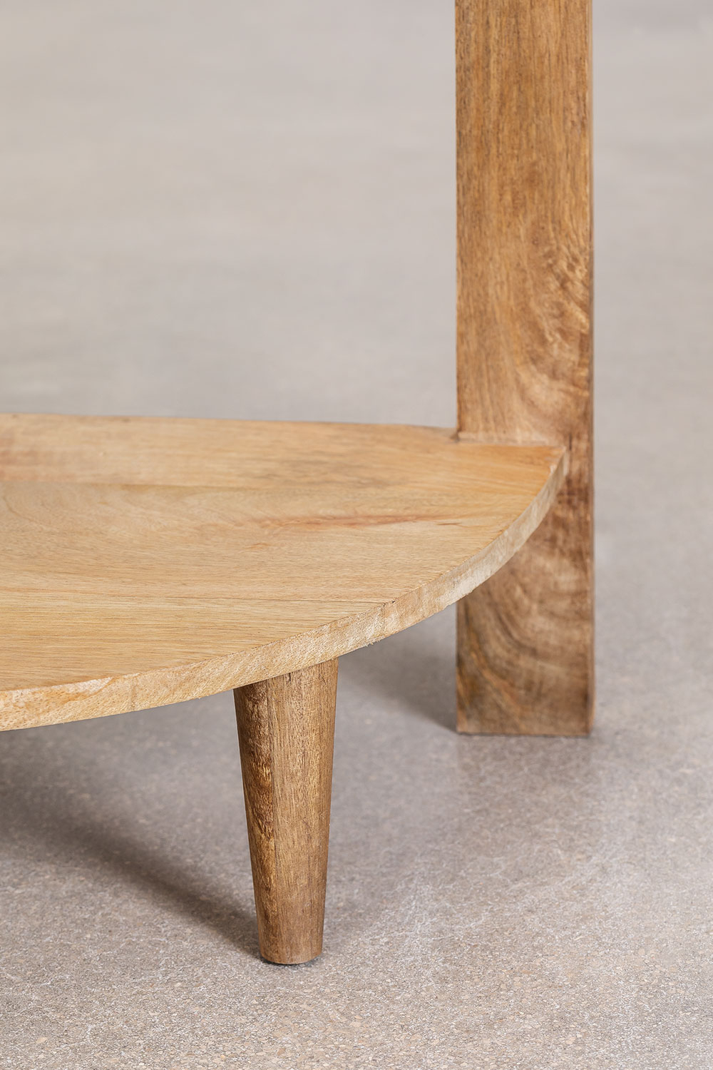 Pattell mango wood corner shelf SKLUM