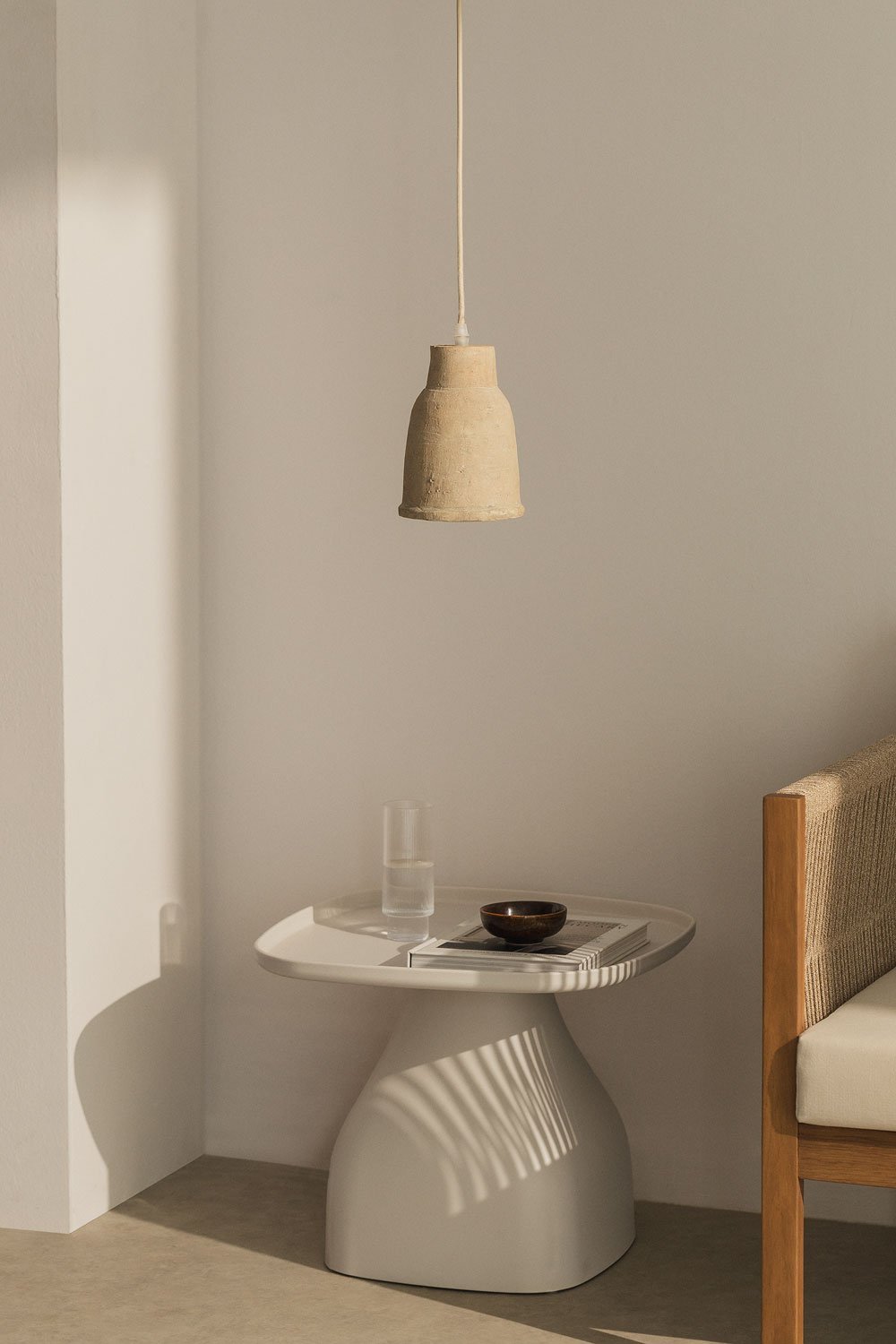 Terracotta Ceiling Lamp (Ø14 cm) Sainza, gallery image 1