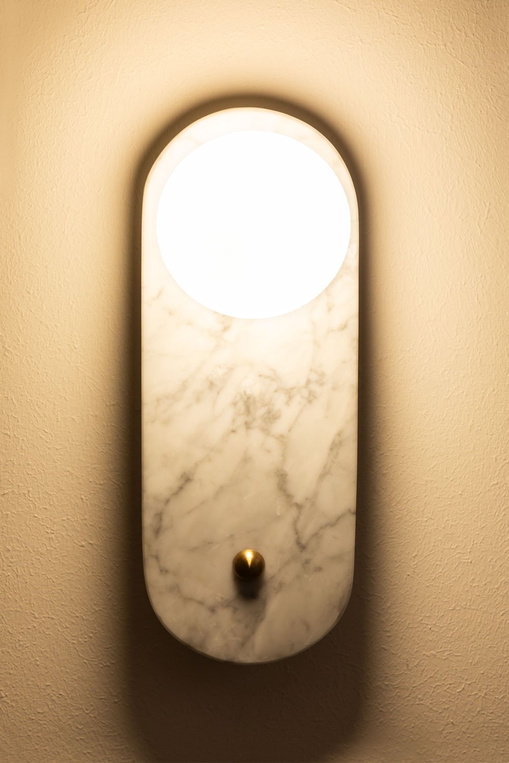 Eustace Marble and Crystal Wall Light , gallery image 2