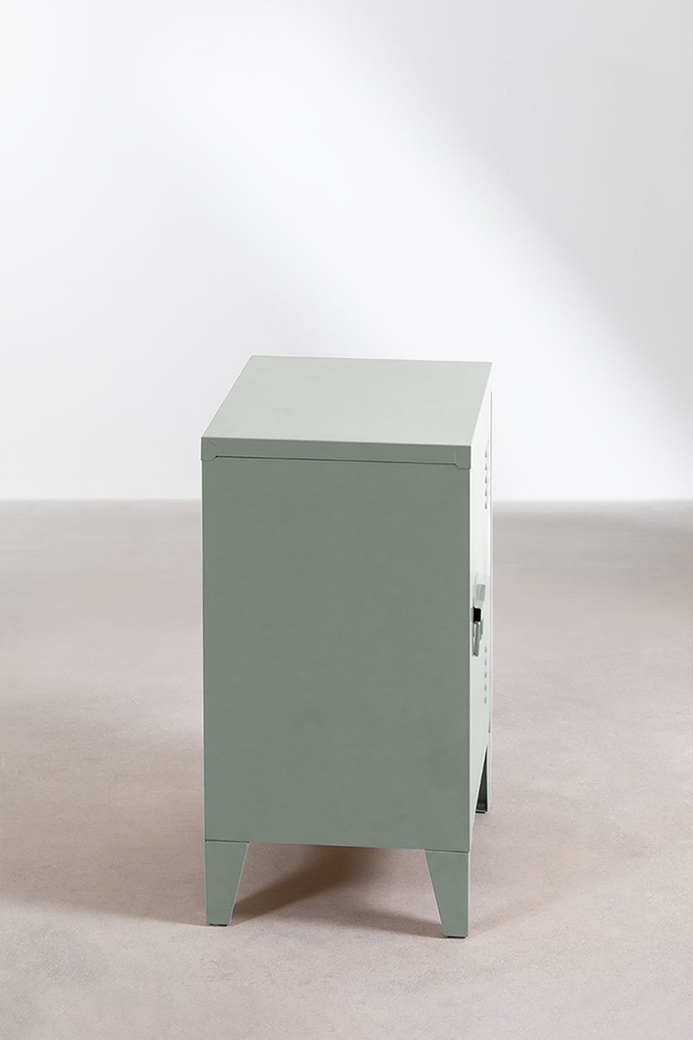 Pohpli steel locker side table, gallery image 2