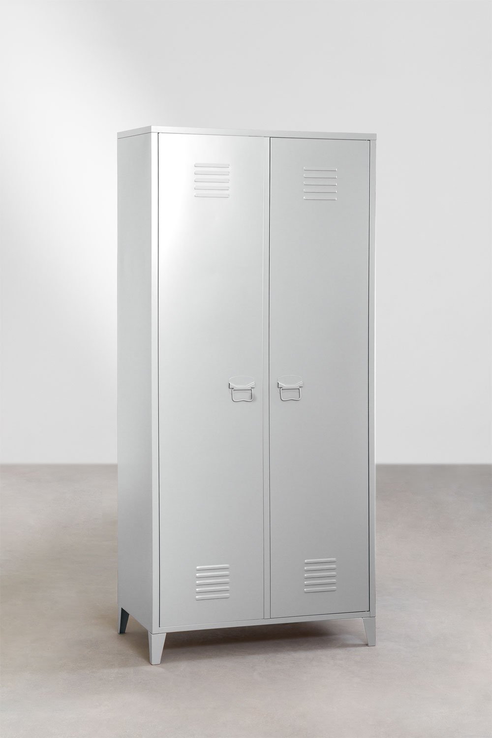 Pohpli steel 2-door locker cabinet   , gallery image 1