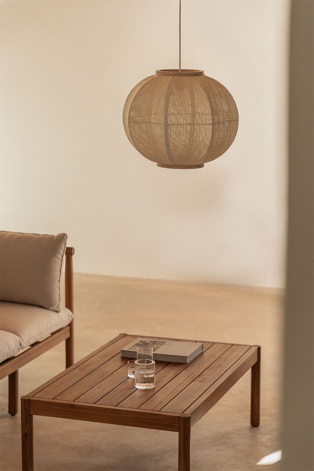 Ziyec Linen Ceiling Lamp, gallery image 1