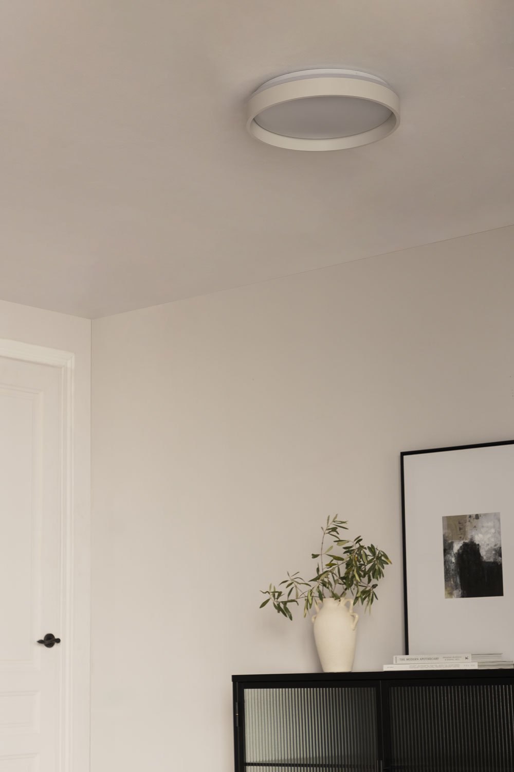 LED Ceiling Lamp in Methacrylate and Metal Toulson  , gallery image 1