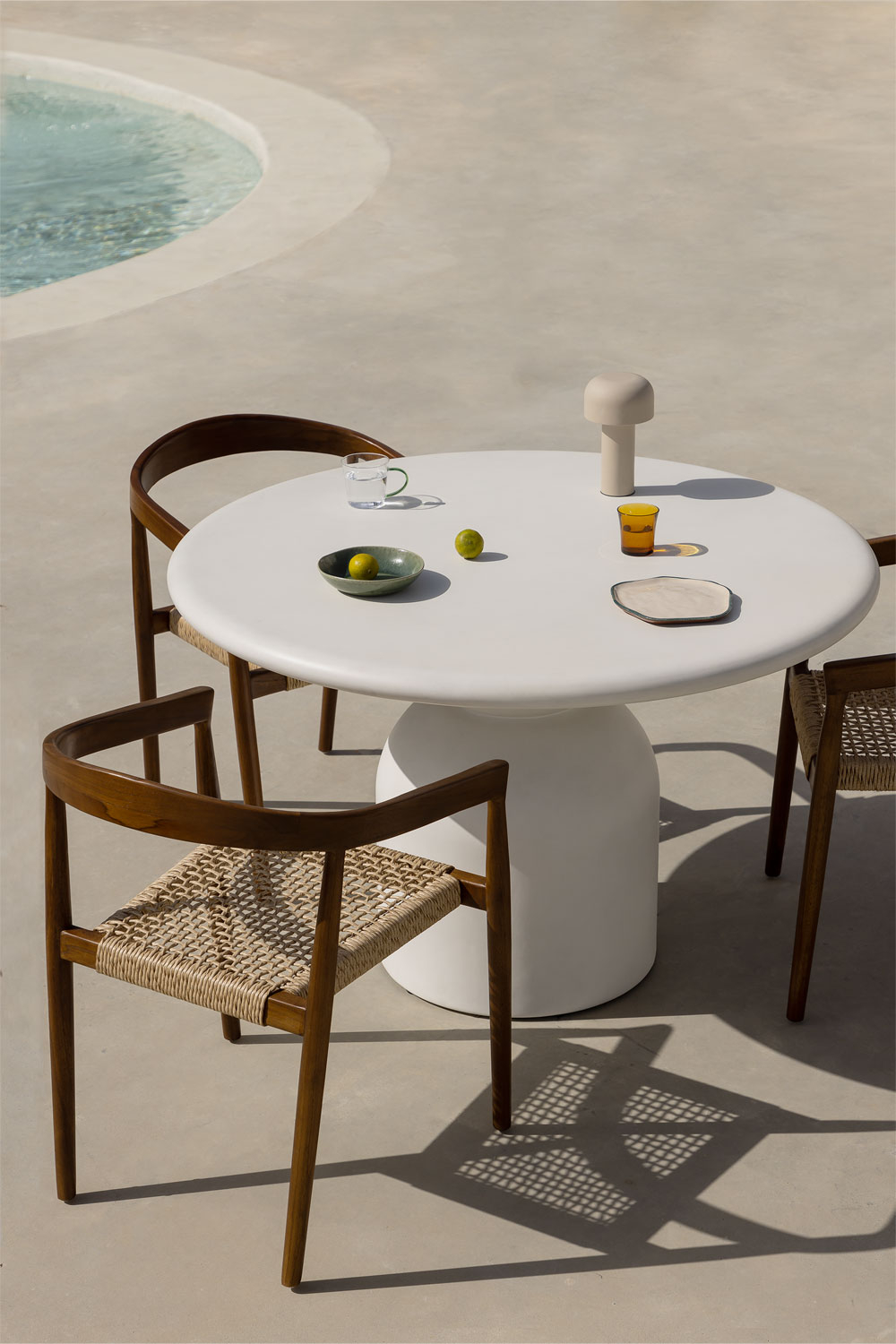 Concrete garden table hotsell