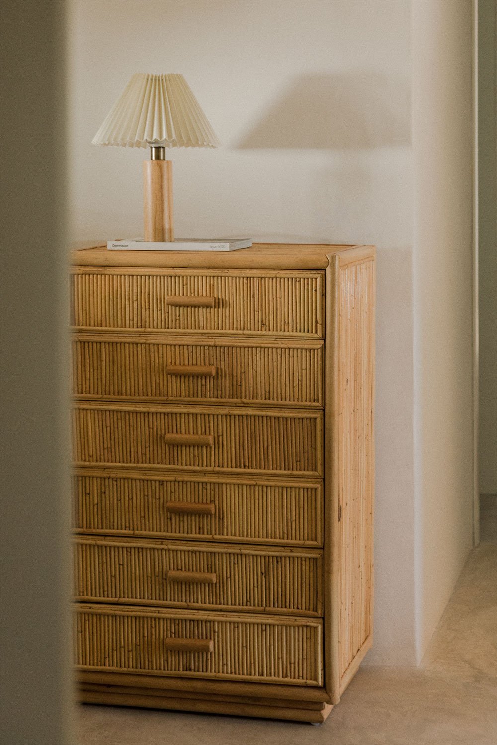 Leiremy rattan chest of drawers, gallery image 1