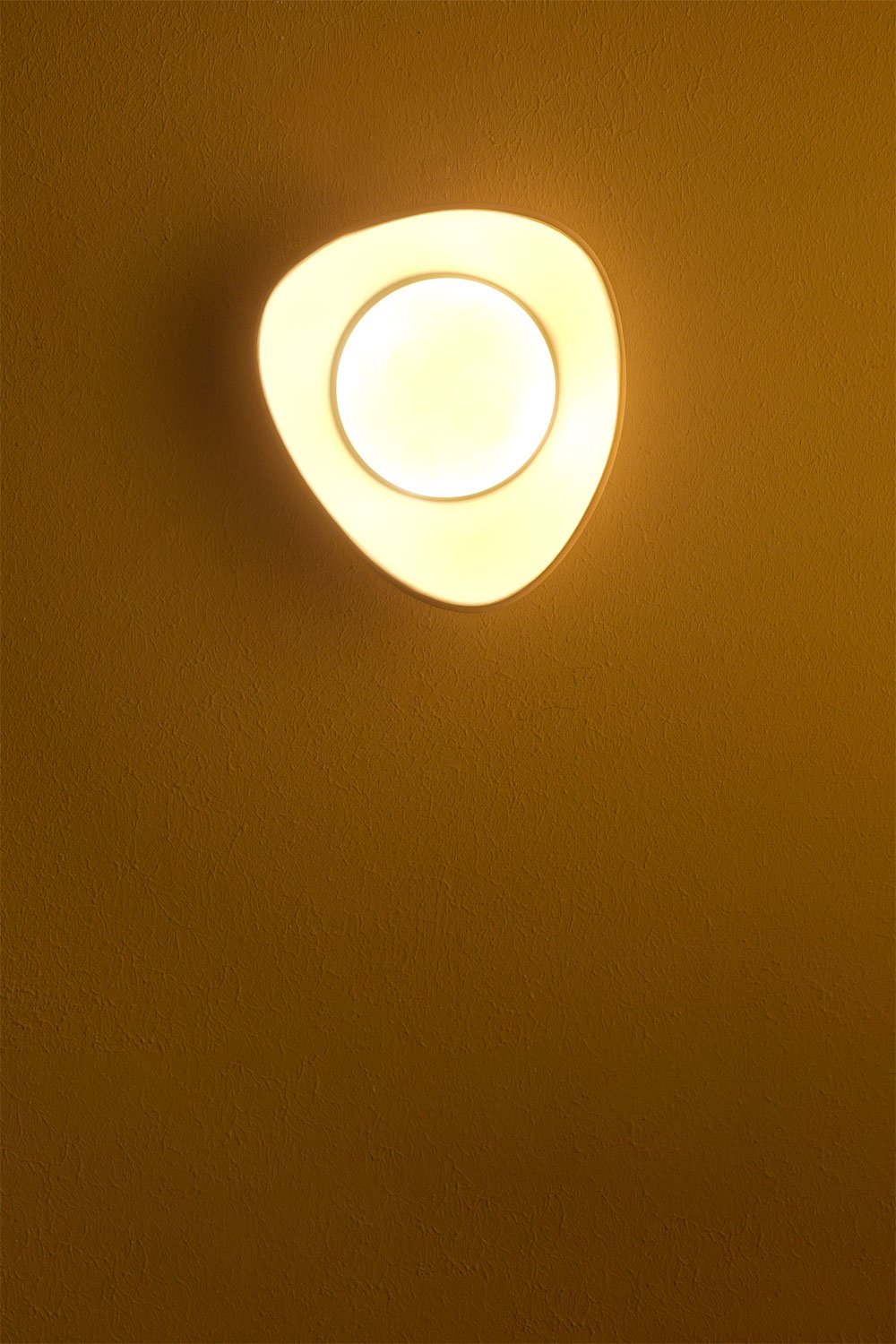 Givert LED plaster wall sconce, gallery image 2