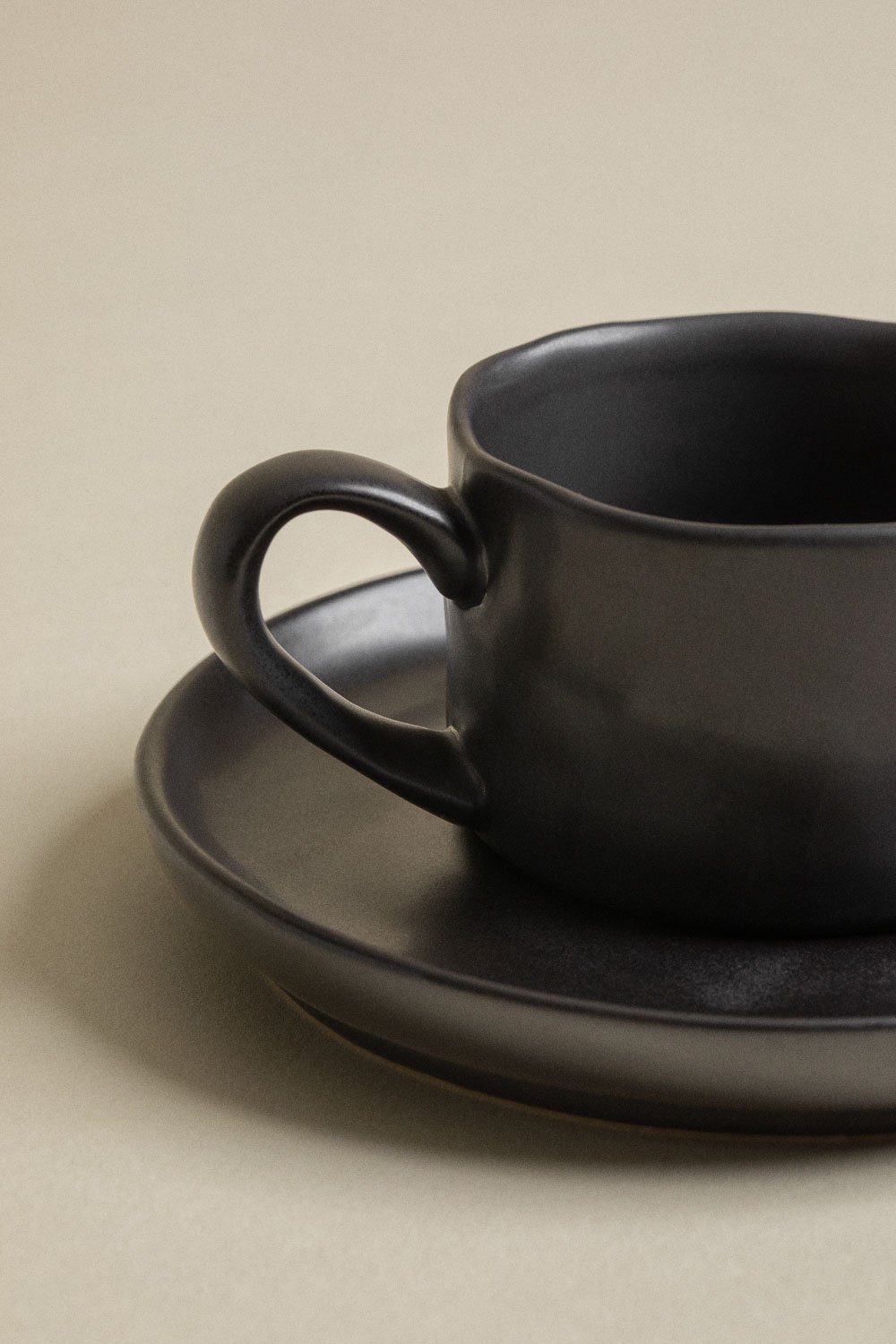 Pack of 2 Belvere coffee cups 10 cl with saucer, gallery image 5