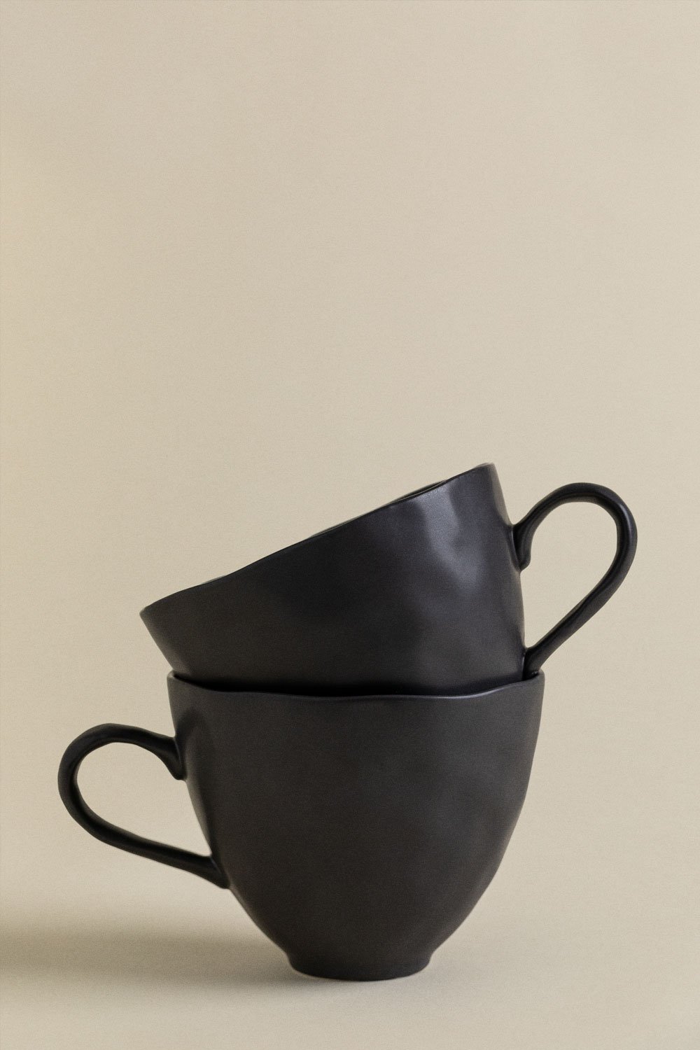 Belvere stoneware mug set, 40 cl (pack of 2), gallery image 3