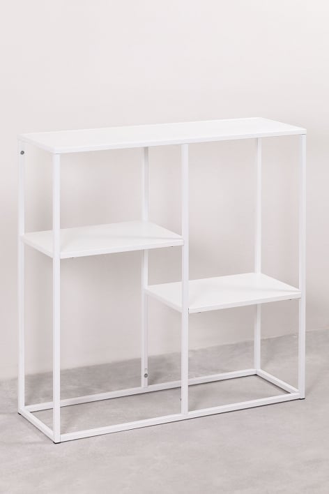 Thura steel shelving - Gardenia White