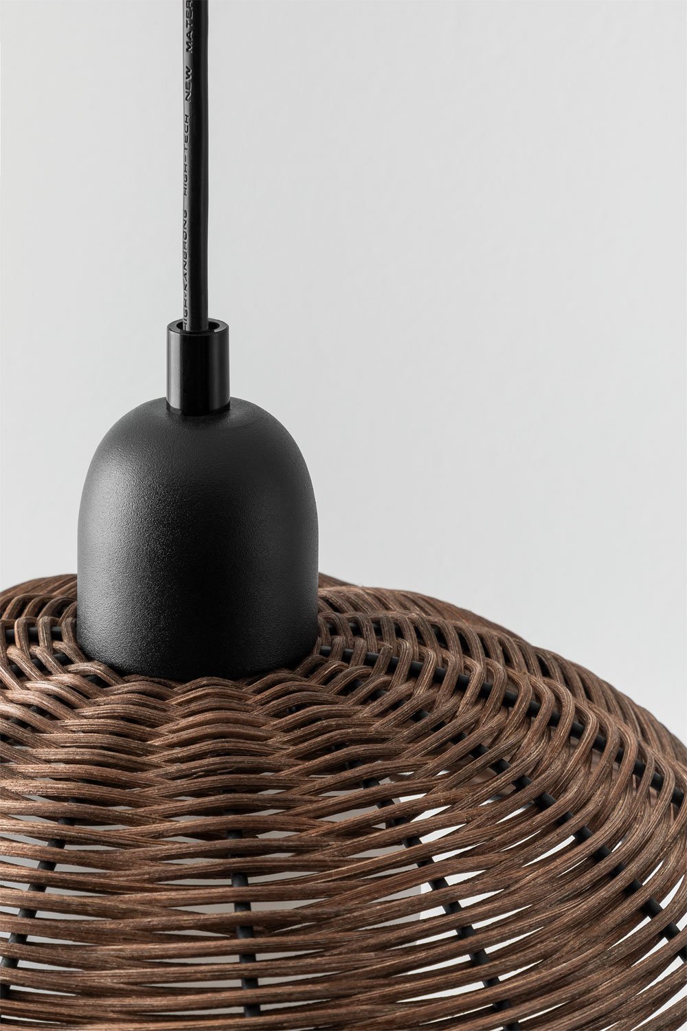 Lutyen Rattan Ceiling Lamp, gallery image 5