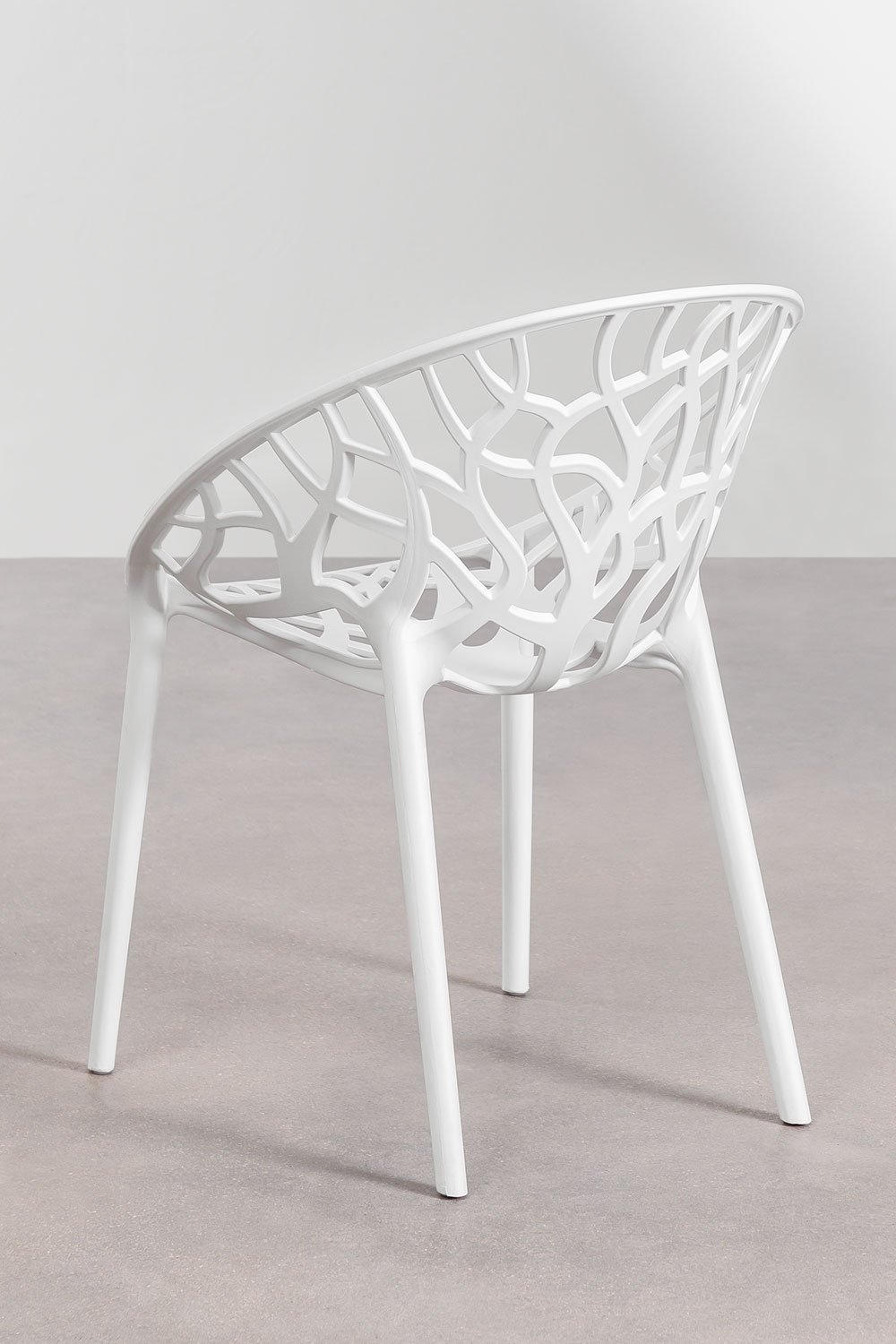 Archer Classic Rectangular Wood and Aluminum Table Set (160x90 cm) and 6 Ores Stackable Garden Chairs, gallery image 8