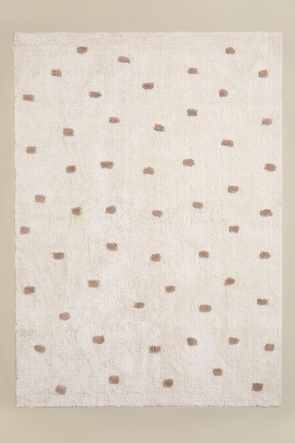 Rectangular rug 125x170 cm in Jankiel Kids cotton, gallery image 1