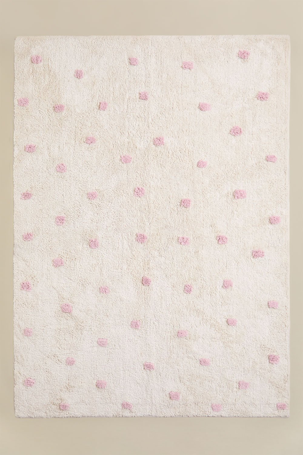 Rectangular rug 125x170 cm in Jankiel Kids cotton, gallery image 1