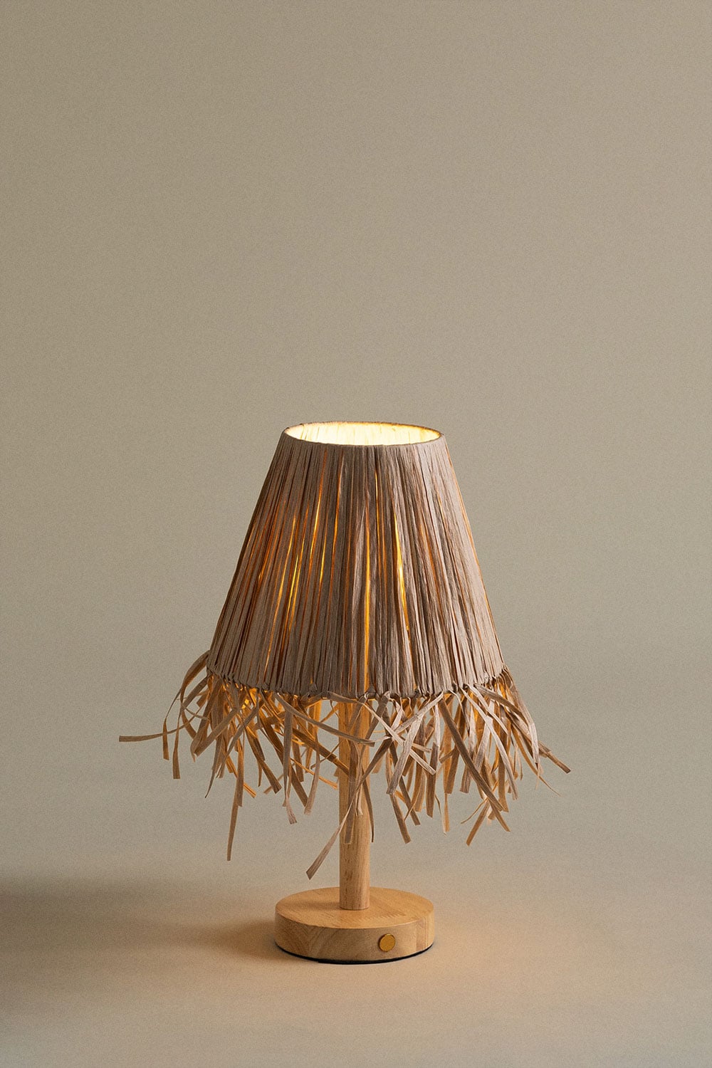 Nozaine Wireless Wooden Table Lamp, gallery image 4