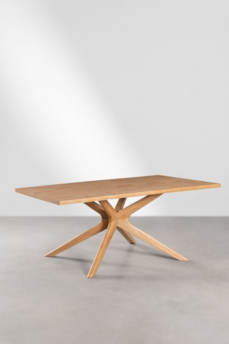 Rectangular wooden dining table (180x90 cm) Arnaiz