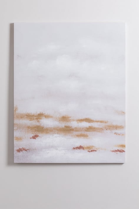 Decorative canvas with plaster texture (80x100 cm) Godard