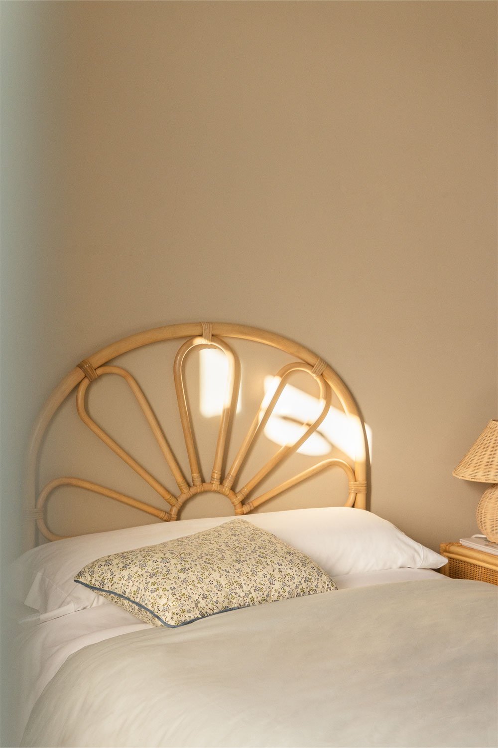 Headboard for 90 cm Rattan Bed Dahlia Design Kids, gallery image 1