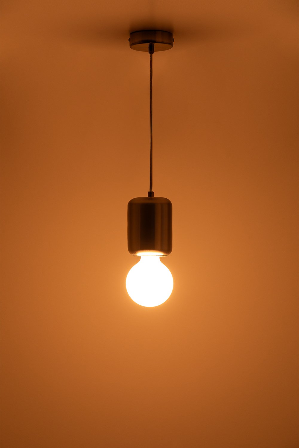 Zabarny metal ceiling lamp, gallery image 2