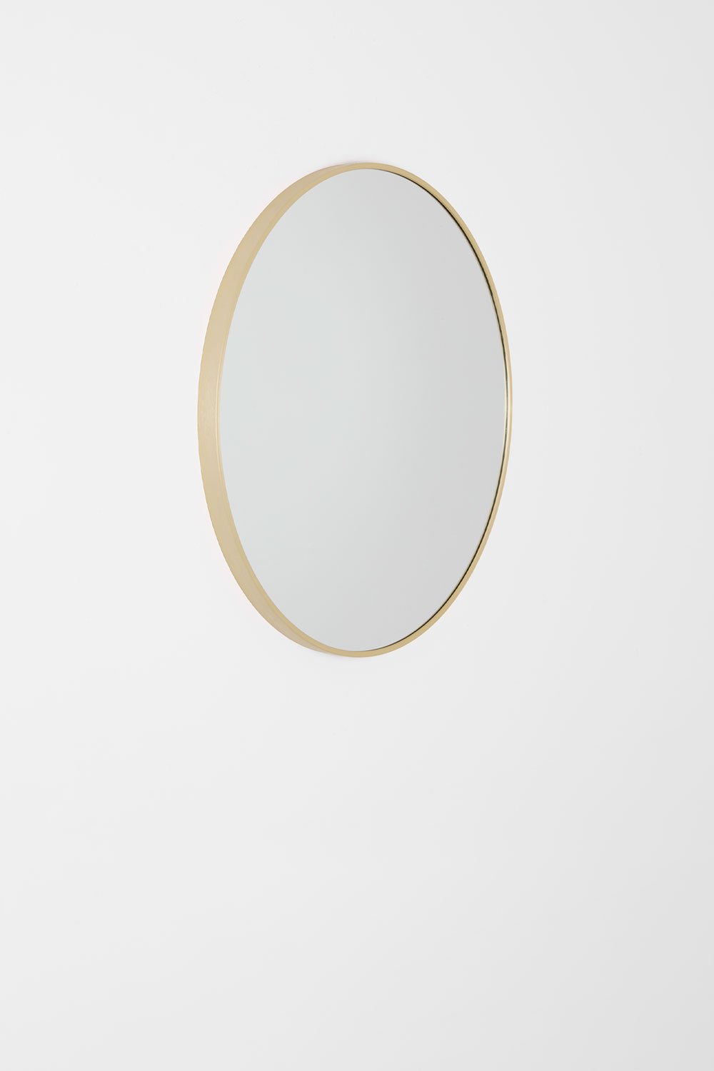 Round Aluminum Wall Mirror (Ø60 cm) Oreste, gallery image 2