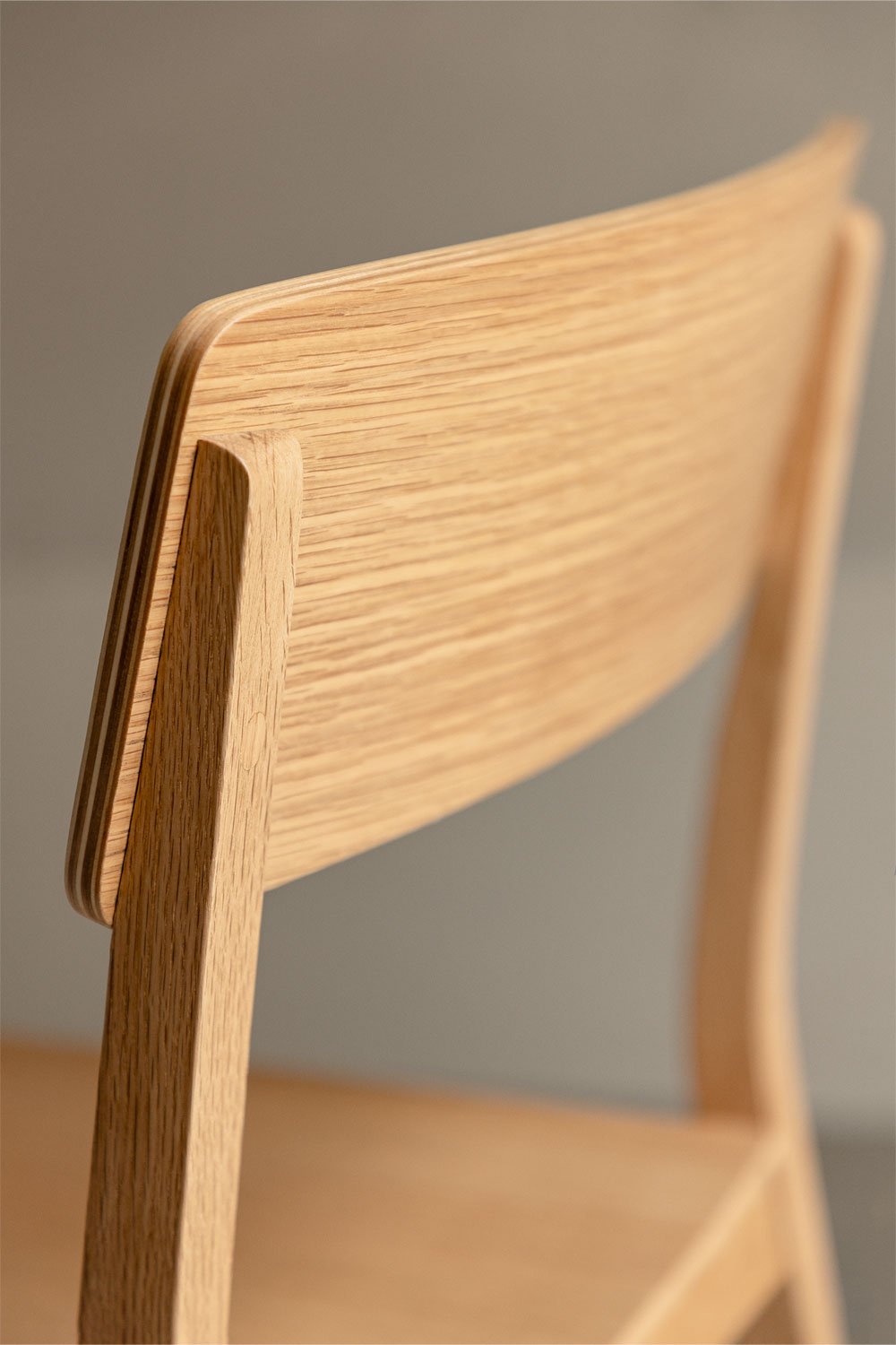 Umber Wood Dining Chair, gallery image 2