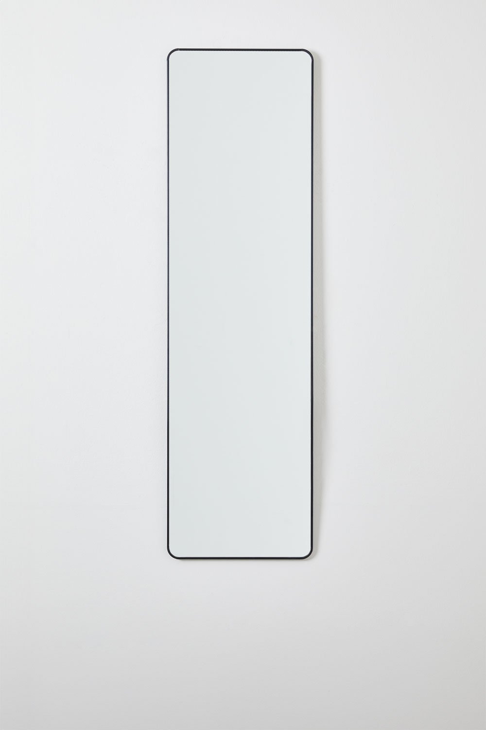 Rectangular aluminum wall mirror (35x120 cm) Sadint, gallery image 1